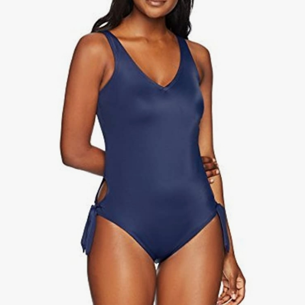 Coastal Blue One Piece Navy Swimsuit